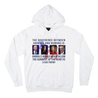 Funny Anti Biden Never Allow The Dumbest To Lead Democrats Hoodie