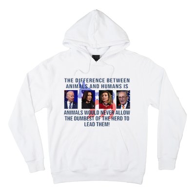 Funny Anti Biden Never Allow The Dumbest To Lead Democrats Hoodie