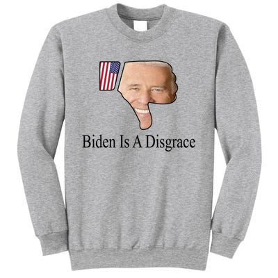 Funny Anti Biden Tee Biden Is A Disgrace Sweatshirt