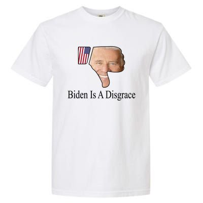 Funny Anti Biden Tee Biden Is A Disgrace Garment-Dyed Heavyweight T-Shirt