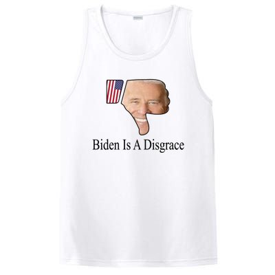 Funny Anti Biden Tee Biden Is A Disgrace PosiCharge Competitor Tank