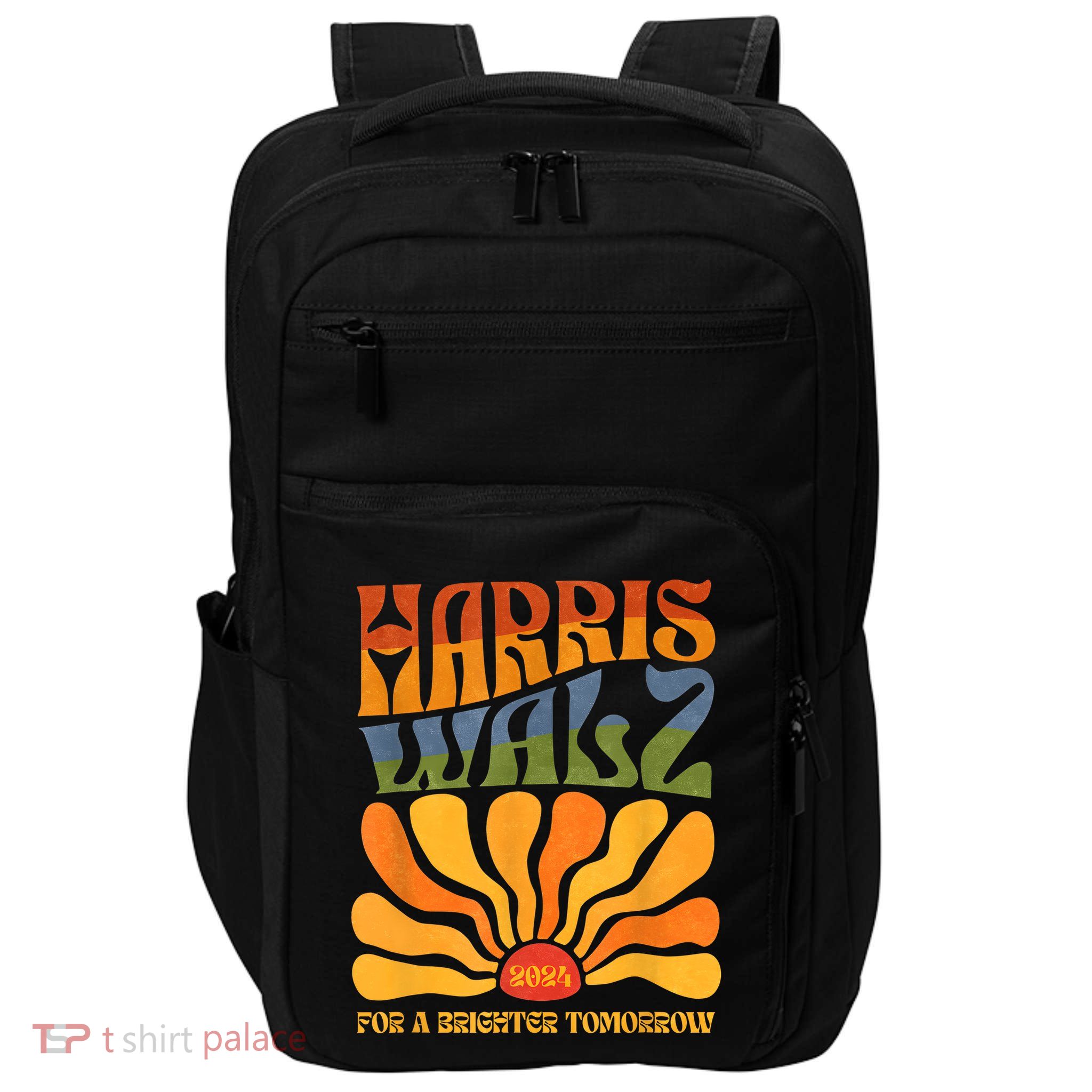 For A Brighter Tomorrow Boho Aesthetic Impact Tech Backpack