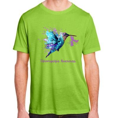 Fibromyalgia Awareness Bird Cancer Nurse Adult ChromaSoft Performance T-Shirt