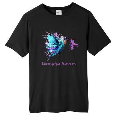 Fibromyalgia Awareness Bird Cancer Nurse Tall Fusion ChromaSoft Performance T-Shirt