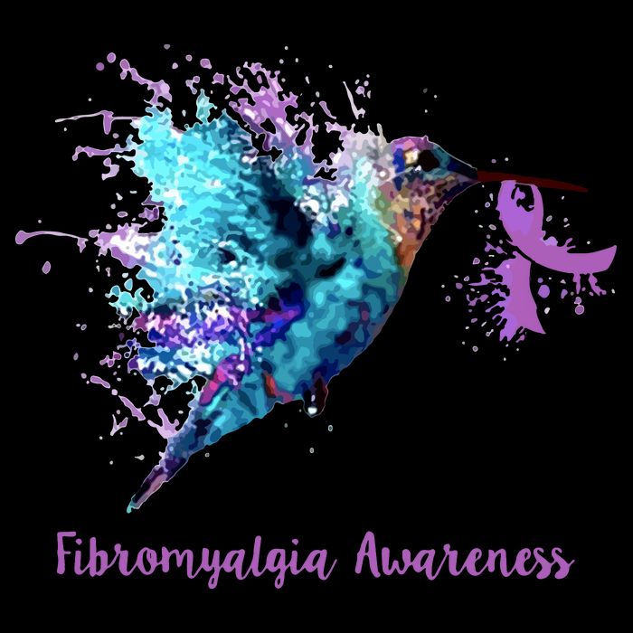 Fibromyalgia Awareness Bird Cancer Nurse 16 in Basic Backpack