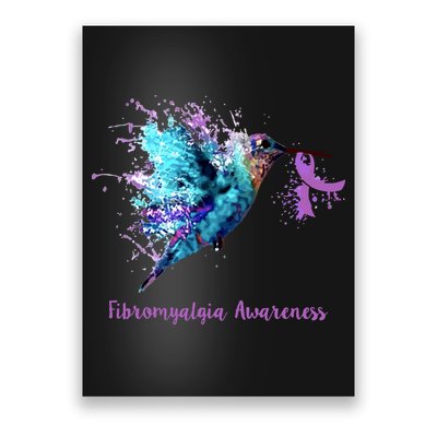 Fibromyalgia Awareness Bird Cancer Nurse Poster