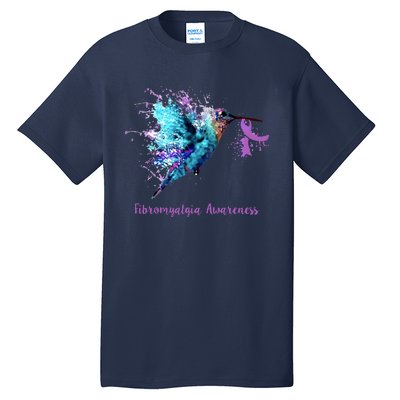 Fibromyalgia Awareness Bird Cancer Nurse Tall T-Shirt