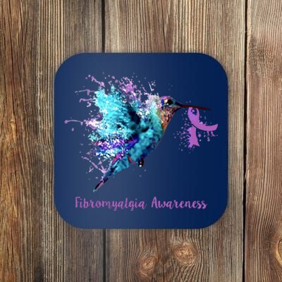 Fibromyalgia Awareness Bird Cancer Nurse Coaster