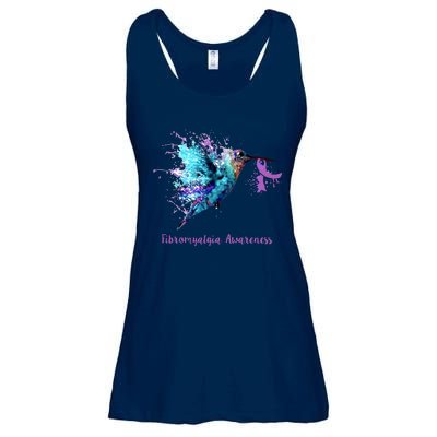 Fibromyalgia Awareness Bird Cancer Nurse Ladies Essential Flowy Tank