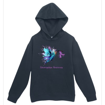 Fibromyalgia Awareness Bird Cancer Nurse Urban Pullover Hoodie