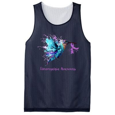 Fibromyalgia Awareness Bird Cancer Nurse Mesh Reversible Basketball Jersey Tank