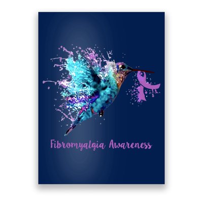 Fibromyalgia Awareness Bird Cancer Nurse Poster