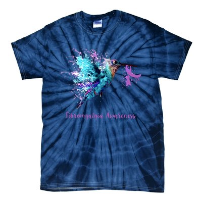 Fibromyalgia Awareness Bird Cancer Nurse Tie-Dye T-Shirt