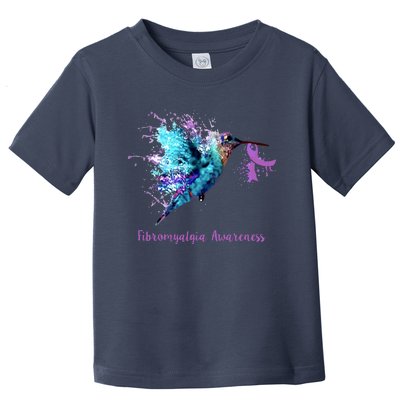 Fibromyalgia Awareness Bird Cancer Nurse Toddler T-Shirt