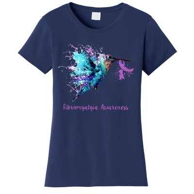 Fibromyalgia Awareness Bird Cancer Nurse Women's T-Shirt