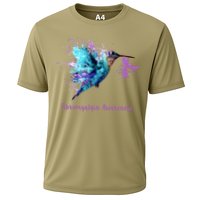 Fibromyalgia Awareness Bird Cancer Nurse Cooling Performance Crew T-Shirt