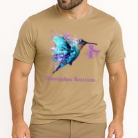 Fibromyalgia Awareness Bird Cancer Nurse Cooling Performance Crew T-Shirt