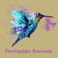 Fibromyalgia Awareness Bird Cancer Nurse Cooling Performance Crew T-Shirt