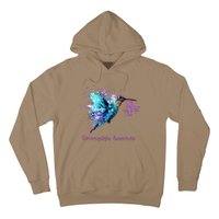 Fibromyalgia Awareness Bird Cancer Nurse Hoodie