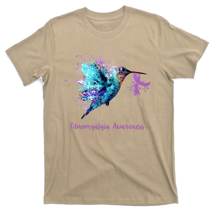 Fibromyalgia Awareness Bird Cancer Nurse T-Shirt