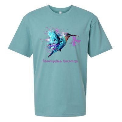 Fibromyalgia Awareness Bird Cancer Nurse Sueded Cloud Jersey T-Shirt