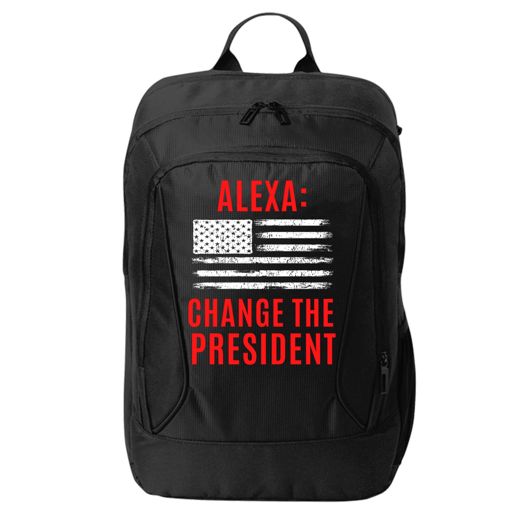 Funny Anti Biden Conservative  City Backpack