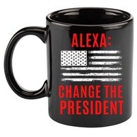 Funny Anti Biden Conservative  11oz C Handle Ceramic Mug