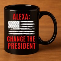 Funny Anti Biden Conservative  11oz C Handle Ceramic Mug