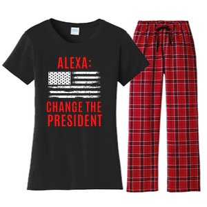 Funny Anti Biden Conservative  Women's Flannel Pajama Set