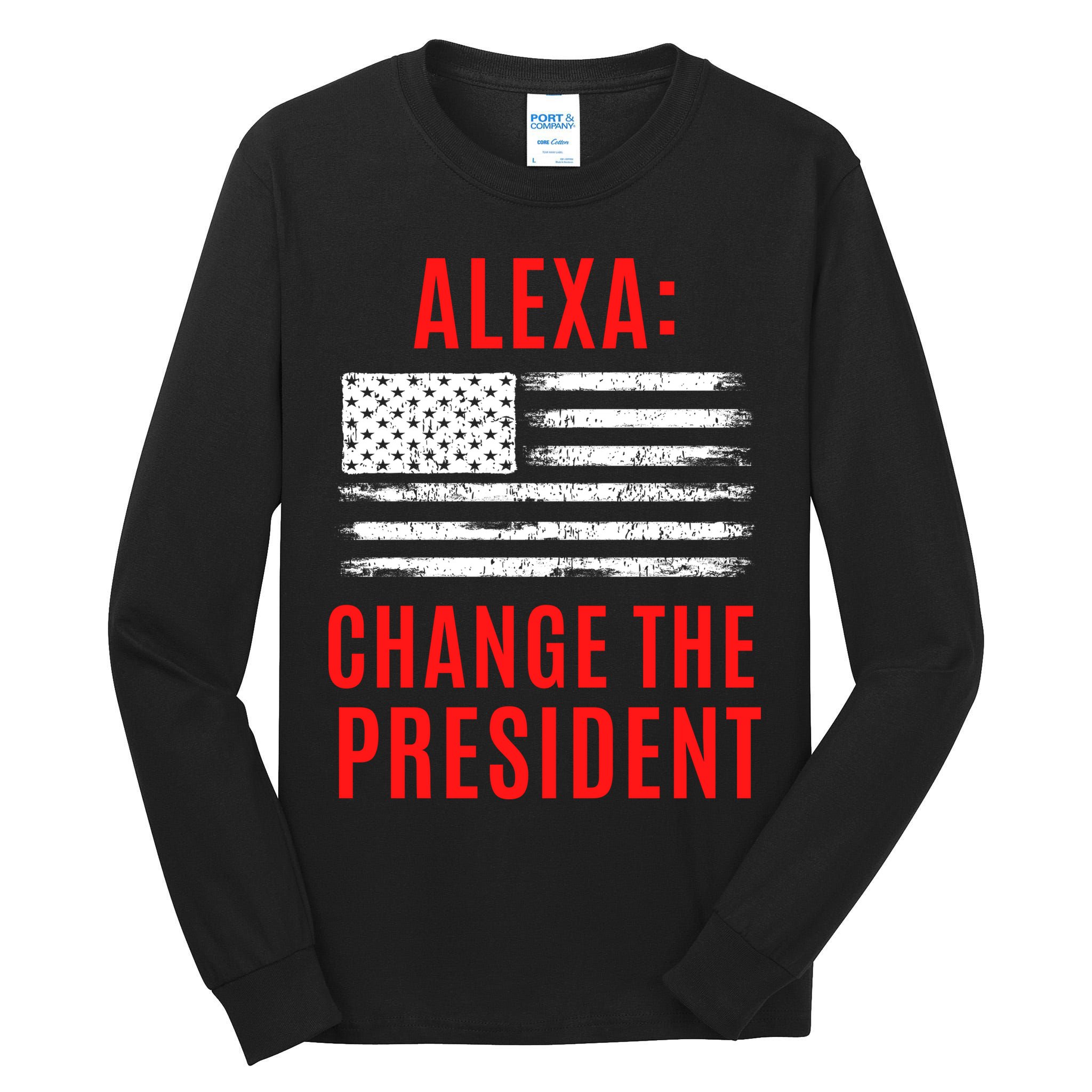 Funny Anti Biden Conservative  Tall Long Sleeve T-Shirt