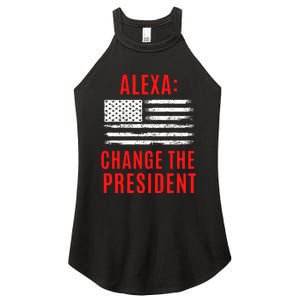 Funny Anti Biden Conservative  Women's Perfect Tri Rocker Tank