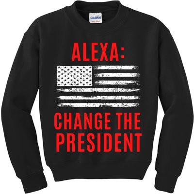 Funny Anti Biden Conservative  Kids Sweatshirt