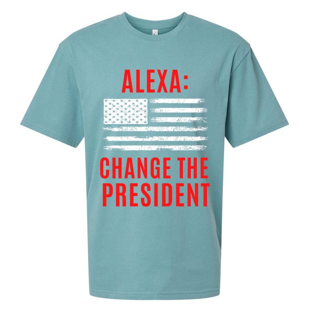 Funny Anti Biden Conservative  Sueded Cloud Jersey T-Shirt