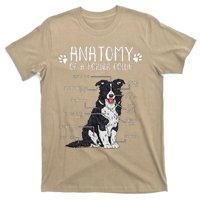 Funny Anatomy Border Collie Dog Lover T-Shirt