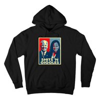 Funny Anti Biden Harris Shits N Giggles Political Hoodie