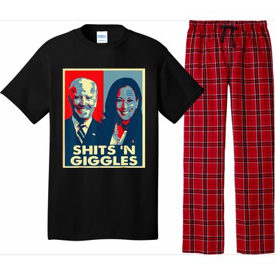 Funny Anti Biden Harris Shits N Giggles Political Pajama Set