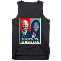 Funny Anti Biden Harris Shits N Giggles Political Tank Top