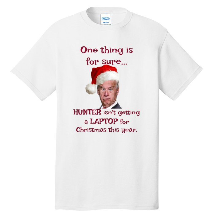 Funny Anti Biden Christmas Tall T-Shirt