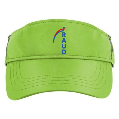 Fraud Anti Biden Adult Drive Performance Visor