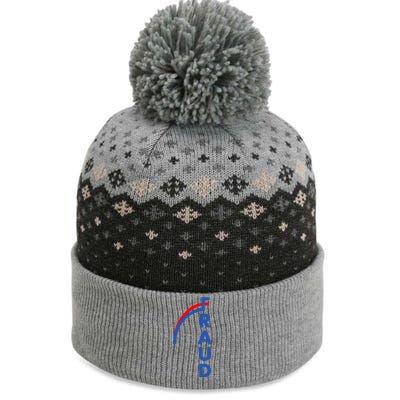 Fraud Anti Biden The Baniff Cuffed Pom Beanie