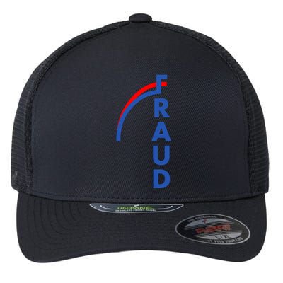 Fraud Anti Biden Flexfit Unipanel Trucker Cap