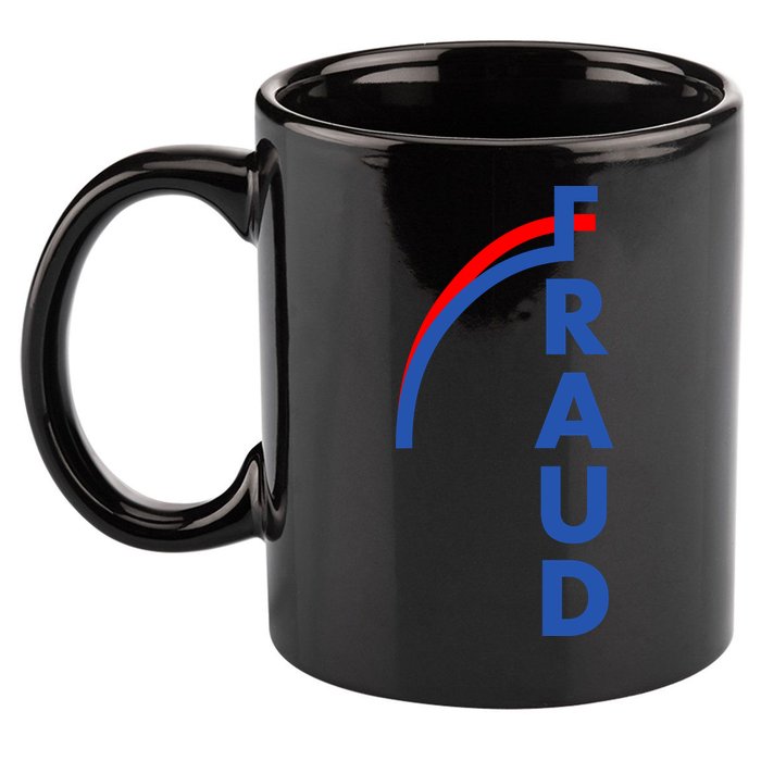 Fraud Anti Biden 11oz C Handle Ceramic Mug
