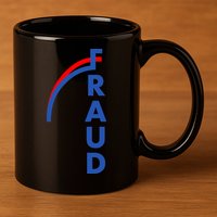 Fraud Anti Biden 11oz C Handle Ceramic Mug