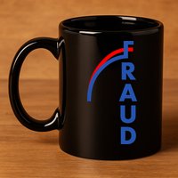 Fraud Anti Biden 11oz C Handle Ceramic Mug