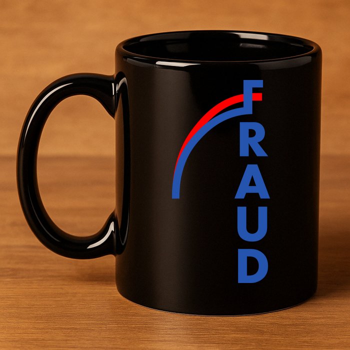 Fraud Anti Biden 11oz C Handle Ceramic Mug