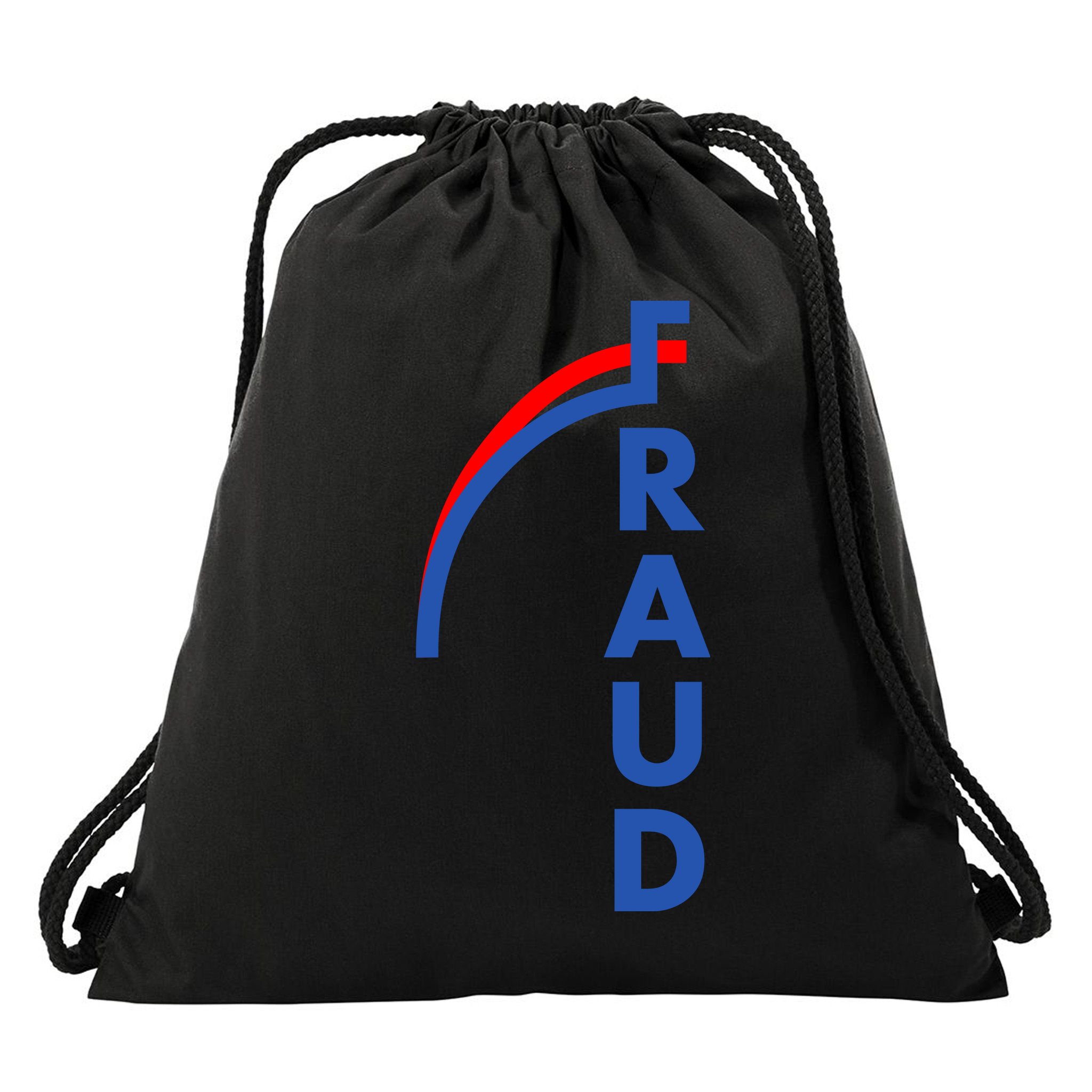Fraud Anti Biden Drawstring Bag