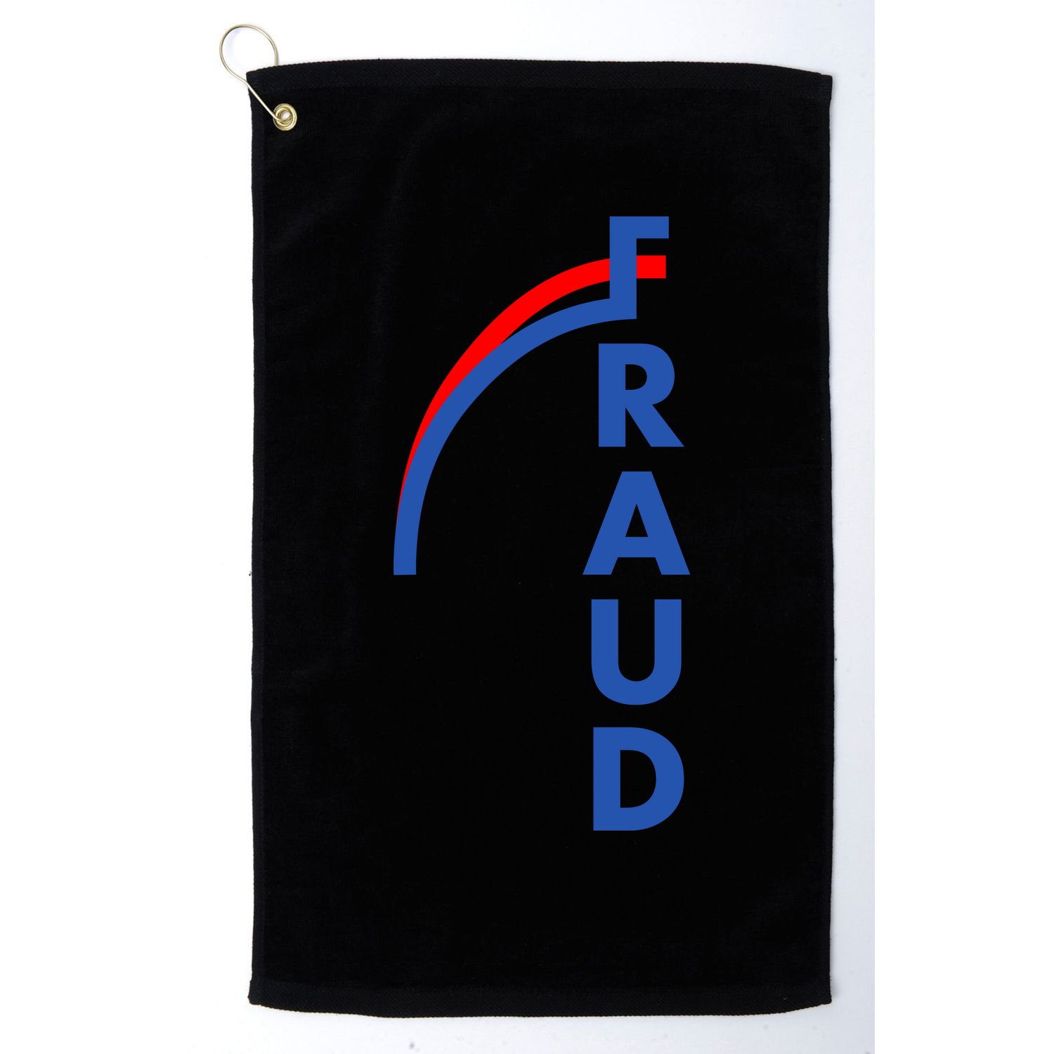 Fraud Anti Biden Golf Towel