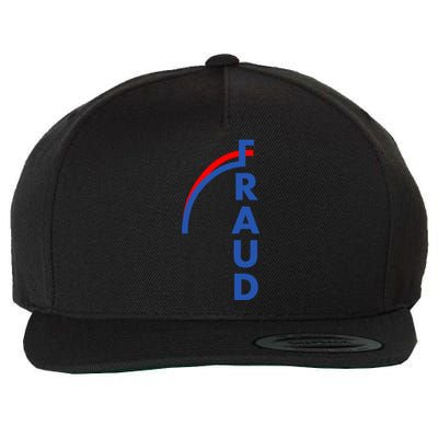 Fraud Anti Biden Wool Snapback Cap