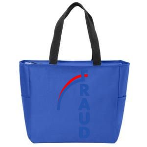 Fraud Anti Biden Zip Tote Bag