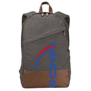 Fraud Anti Biden Cotton Canvas Backpack